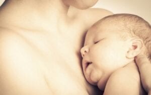 Babies recognize their mothers by smell