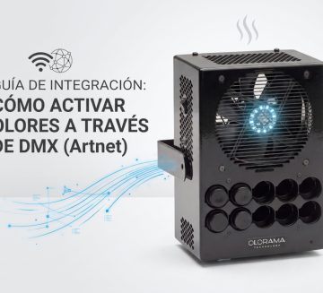 Olorama integración DMX Artnet