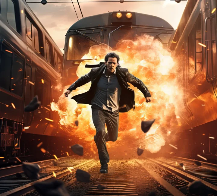 action-shot-with-man-jumping-off-train-dynamic-scene-with-railway-carriage-explosion-action-movie-bl_11zon